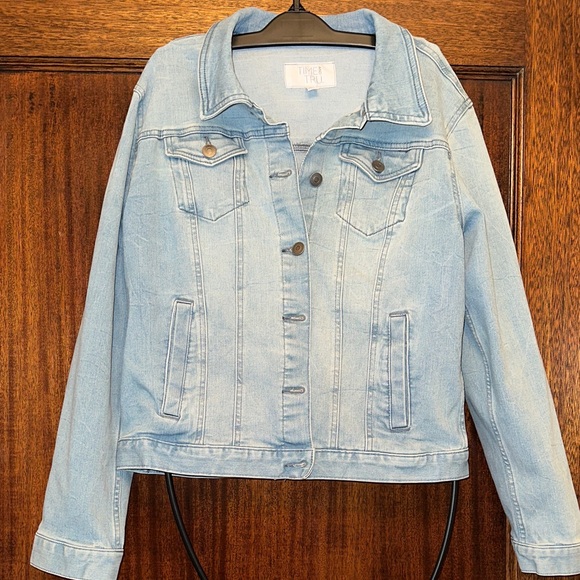 NWOT Time and Tru light Blue Denim Jacket - Picture 1 of 2